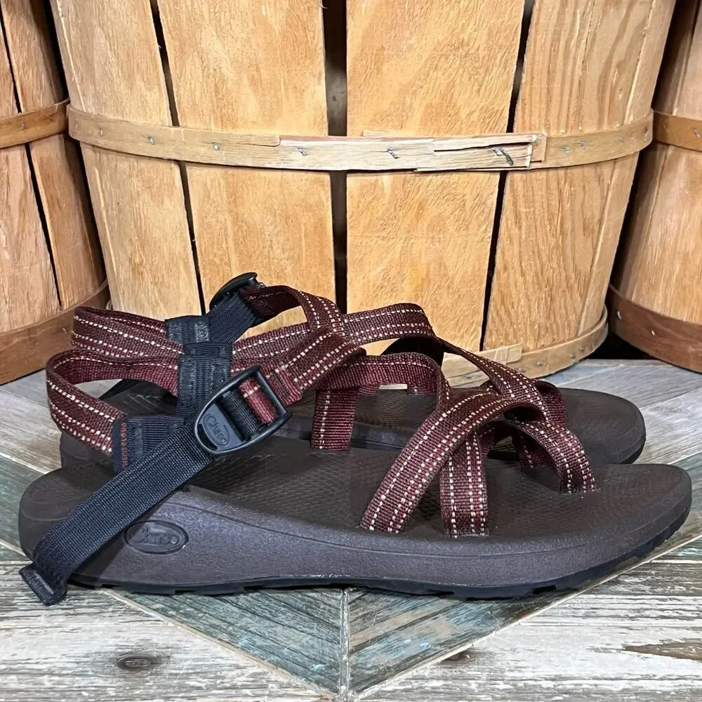 Chaco Z/Cloud 2 Seam Rust Water Friendly Comfort Hiking Sandals Mens Size 11